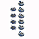 Intex River Run 1 Person Floating Tube (6 Pack) & River Run Lounge (4 Pack)