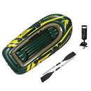 Intex Seahawk 3 Person Inflatable Boat Set with Aluminum Oars & Pump (3 Pack)