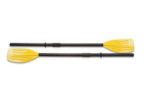 Intex Set of 48 Paddles Plastic Ribbed French Oars for Inflatable Boat (4 Pack)