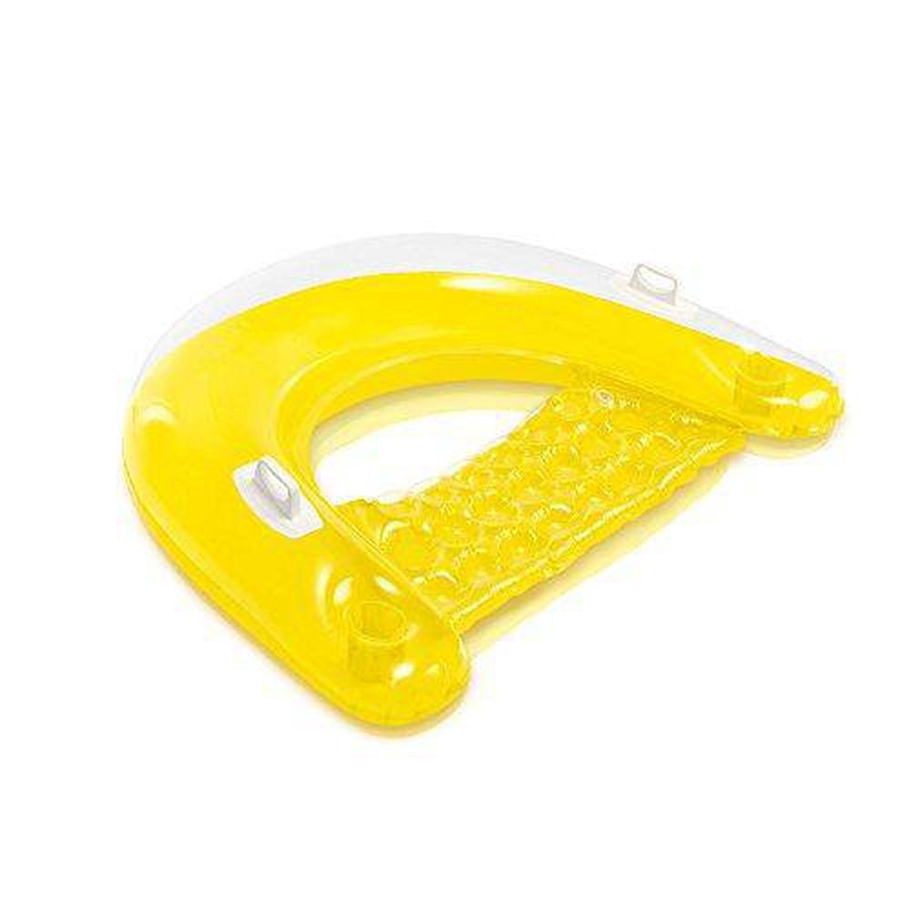 INTEX Sit 'n Float Classic Inflatable Raft Swimming Pool Lounge - (Set