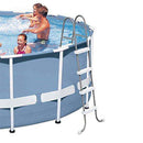 Intex Steel Frame Above Ground Swimming Pool Ladder for 48 In High Pool(2 Pack)
