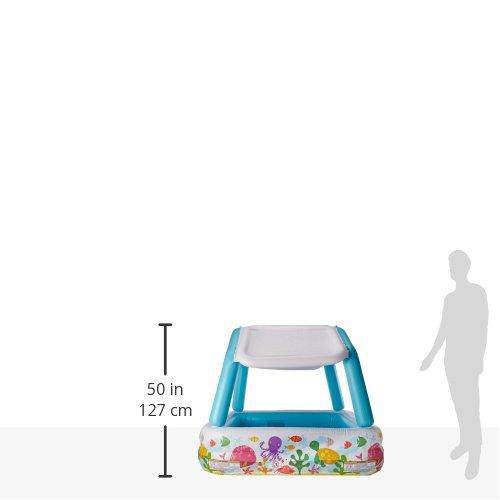Intex Sun Shade Inflatable Pool, 62" X 62" X 48", for Ages 2+