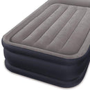 Intex Twin Sized Deluxe Pillow Rest Airbed Mattress with Fiber-Tech BIP (2 Pack)