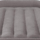Intex Twin Sized Deluxe Pillow Rest Airbed with Fiber-Tech BIP, Gray (4 Pack)