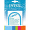 INTEX Wet Set Adhesive Vinyl Plastic Swimming Pool Tube Repair Patch 18 Pack Kit