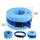 jackyee A Pair Foam Swim Aquatic Cuff Water Aerobics Float Ring Fitness Exercise Ankles Green