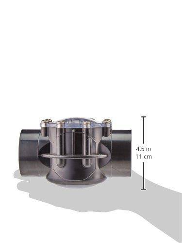 Deecaray 7305 180-Degree Check Valve For 2\" To 2-1/2\" PVC Pipes - High Flow, Corrosion Resistant, Easy Clean