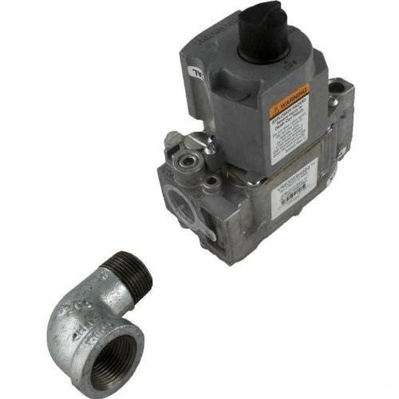 Jandy Gas Valve Natural With Street Elbow, LXI Replacement