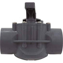 Jandy Gray Two Port Valve 2in.-2 1-2in. Positive Seal 2876
