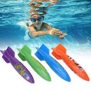 Jarchii Swimming Pool Toy, Sturdy and Durable Lightweight Children Swimming Toy, Kid Swimming Toy for Swimming Practice Daily Competition(FourColor Mixed)