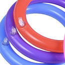 JIAM Inflatable Pool Ring Toss Games Toys with Air Pump, Swimming Game Toy, Multiplayer Summer Pool Floating Games Toys, Water Fun Outdoor Play Party Favors. Pool Ring Toss Game for Kids and Adults