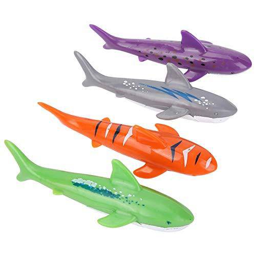 Jinyi Diving Pool Toys, Pool Diving Toys Diving Shark Smooth Shark Toy Safe with PVC Material for Swimming for Kids