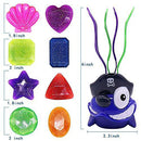 JOINBO 32 Pcs Dive Toys Pool Toys/Underwater Swimming Toys, New Diving Shark (2Pcs), Jumbo Diving gem (8Pcs), Treasures (12 Pcs), Rings (3pcs), Torpedo Bandits (3Pcs),Diving Sticks(3Pcs)