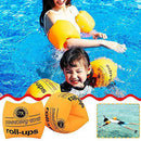 Kaixujf Swimming Arm Float Rings Children's Inflatable Swimming Water Sleeve Floating Ring Swimming Rings for Kids Adults (Yellow)