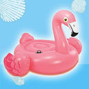 KASIQI Large Inflatable Flamingo Pool Float, Inflatable Floaties Seat Summer Swimming Pool Ride Red Crane Floating Raft Lounge Water Row Adults Children Water Party Toys for Beach Party