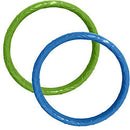 Kasuyi 6 Pcs Pool Diving Rings for Kids, Diameter 5.5 Inch Plastic Material Pool Diving Toys, Use for Pool Parties, Underwater Plays, Multicolour