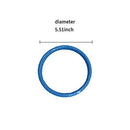 Kasuyi 6 Pcs Pool Diving Rings for Kids, Diameter 5.5 Inch Plastic Material Pool Diving Toys, Use for Pool Parties, Underwater Plays, Multicolour