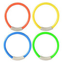 Kekailu Diving Toy,Diving Ring Sea Plant Rod Summer Swimming Pool Underwater Game Throwing Toys,Random Color 4Pcs Diving Ring