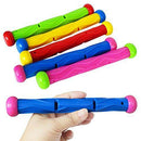 Kekailu Diving Toy,Diving Ring Sea Plant Rod Summer Swimming Pool Underwater Game Throwing Toys,Random Color 4Pcs Diving Ring