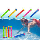 Kekailu Diving Toy,Diving Ring Sea Plant Rod Summer Swimming Pool Underwater Game Throwing Toys,Random Color 4Pcs Diving Ring
