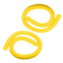 Kesoto 2pcs Fry Swimming/Swimming Pool Non-Toxic Flexible Float Water Buoy Pool Noodle Tool Training Swimming - Yellow