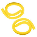 Kesoto 2pcs Fry Swimming/Swimming Pool Non-Toxic Flexible Float Water Buoy Pool Noodle Tool Training Swimming - Yellow