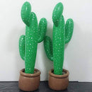 KESYOO 2Pcs Inflatable Cactus Flamingo Cactus Tree Prop Beach Backdrop Decor Swimming Toys for Hawaii Luau Summer Pool Party Favors