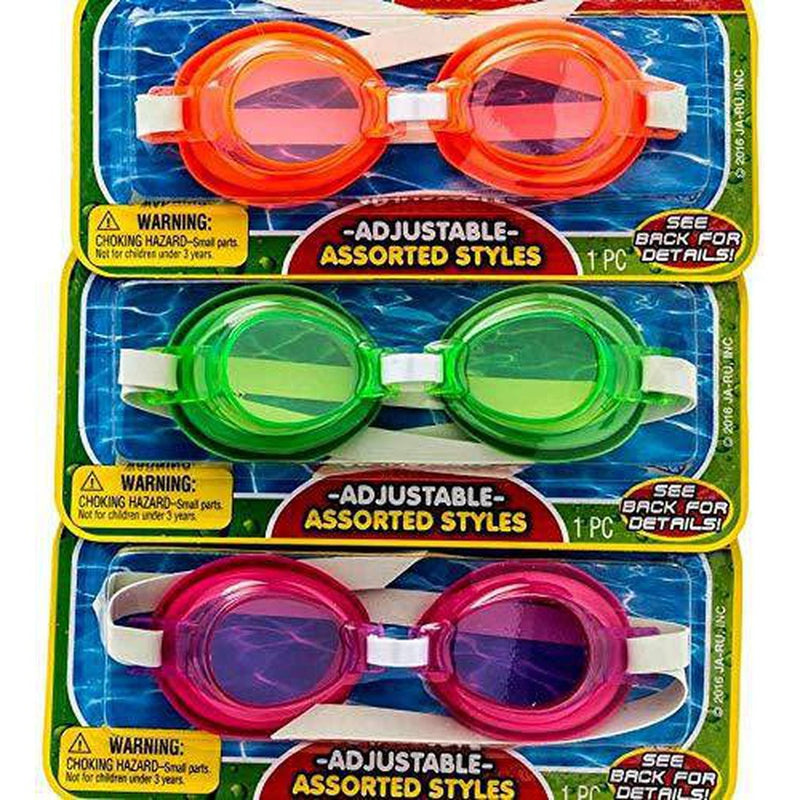 Kids Swimming Goggles (24 Pack Assorted) Styles Soft Training Leak-proof Goggles for Kids Summer Pool & Sea Swim Great for Kids & , Boys and Girls. Swimming Googles Set. 1170-24p