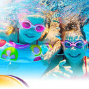 Kids Swimming Goggles (6 Pack Assorted) Styles Soft Training Leak-proof Goggles for Kids Summer Pool & Sea Swim Great for Kids & , Boys and Girls. Swimming Googles Set. 1170-6p
