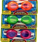 Kids Swimming Goggles (6 Pack Assorted) Styles Soft Training Leak-proof Goggles for Kids Summer Pool & Sea Swim Great for Kids & , Boys and Girls. Swimming Googles Set. 1170-6p