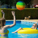 kjhgk Swimming Pool Toys Ball, Swimming Ball for Under Water Passing, Buoying, Dribbling, Diving