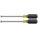 Klein Tools 646M Tool Set, Magnetic Nut Drivers Sizes 1/4 and 5/16-Inch, 6-Inch Shafts, 2-Piece
