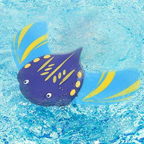 KUIDAMOS Hydrodynamic Plastic Swimming Diving Toy with Adjustable Fins Underwater Glider Swimming Toy Bathtub Toy for Swimming Pool for Kids