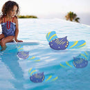 KUIDAMOS Hydrodynamic Plastic Swimming Diving Toy with Adjustable Fins Underwater Glider Swimming Toy Bathtub Toy for Swimming Pool for Kids
