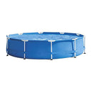 KUYH Round Frame Swimming Pool, Summer Paddling Pool, Large Villa Adult Family Bracket Fish Pond, Above-Ground Pipe Rack Swimming Pool, 305 76Cm