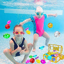 KXCOFTXI Big Diving Gems for Pool, 4CM Large Pirate Gems, 10PCS Colorful Glittery Acrylic Pool Jewels with 2 Treasure Chests for Kids Summer Pool Treasure Hunt