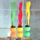 LALAND 3Pcs Kids Underwater Toy Seaweed Diving Toy Seaweed Toy Diving Grass Toys Water Child Games Underwater Toy