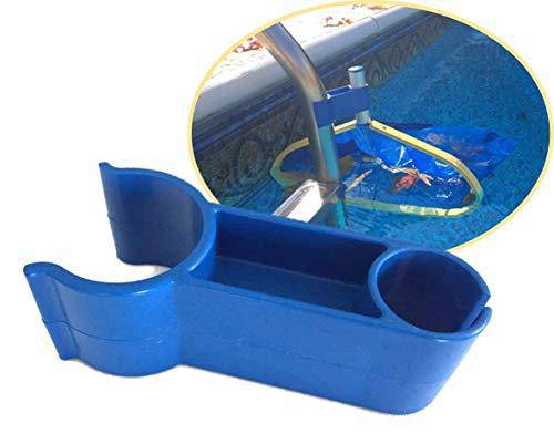Leaf Bone - Leaf Net Skimmer Clip, Pool Net Ladder Attachment (Net Sold Separately), Automatic Pool Cleaner, Collects More Than Skimmer Basket