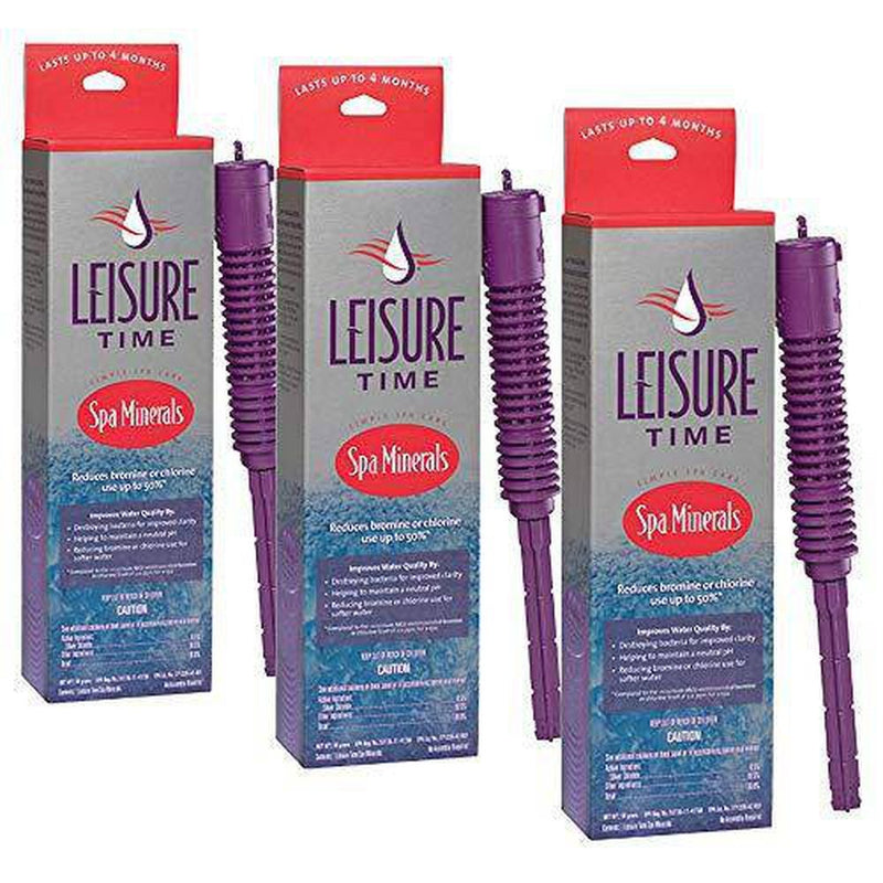 LEISURE TIME 23434A-03 Purifier Spa Minerals, 3-Pack
