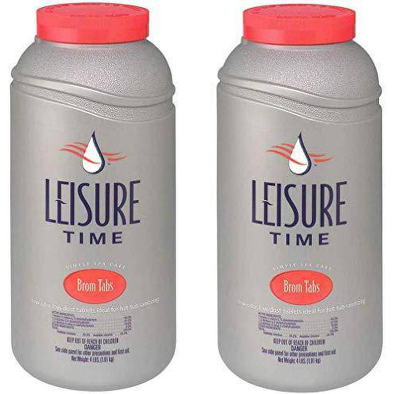 LEISURE TIME 45430A-02 Brom Tabs Spa Bromine, 2-Pack