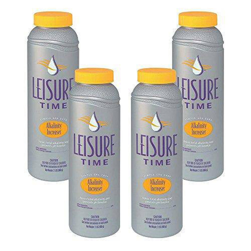 Leisure Time ALK-04 Alkalinity Increaser for Spas and Hot Tubs (4 Pack), 2 lb