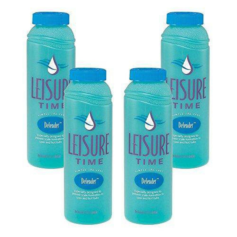 LEISURE TIME B-04 Defender for Spas and Hot Tubs, 1-Quart, 4-Pack
