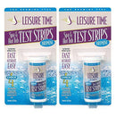 LEISURE TIME Spa & Hot Tub Bromine 4 Way Test Strips, 50 Count (2 Pack)
