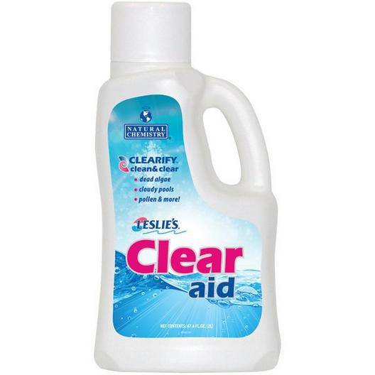 Leslie's Clear Aid Water Clarifier for Swimming Pools 2 Liter