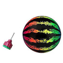 Lesueur Watermelon Swimming Pool Ball, 9 Inch Pool Ball Fills with Water Pool Toy for Underwater Diving Water Pool Games,B