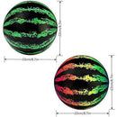 Lesueur Watermelon Swimming Pool Ball, 9 Inch Pool Ball Fills with Water Pool Toy for Underwater Diving Water Pool Games,B