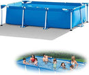 LFSTY Rectangular Frame Pools, Above Ground Swimming Pools, Quick Installation Metal Frame, Summer Swimming Pools Toy, Suitable for Kids, Toddlers, Adults, Quality Assurance