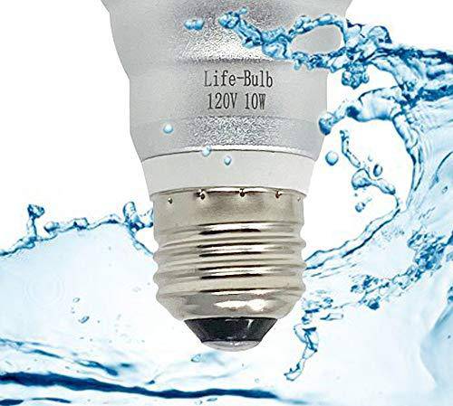Life-Bulb 120V LED Color Spa Light Bulb with Remote for in-ground spa | High Lumens | Lifetime Replacement Warranty | Long Lasting Aluminum | Replaces up to 300W Incandescent E26 Screw in Type Bulbs