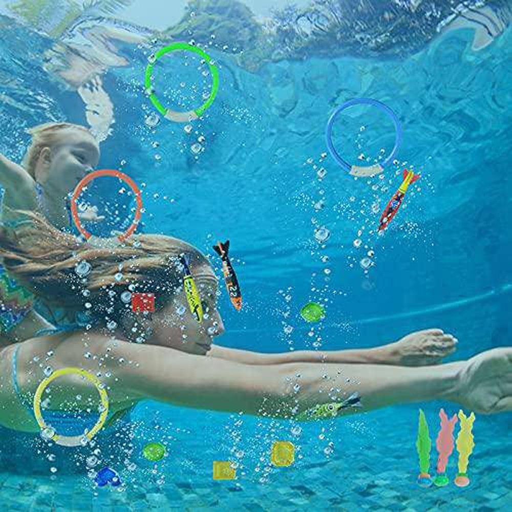 Sentient Pool Toy LightClouds Diving Pool Toys Set Underwater Fun Colorful Swimming Pool