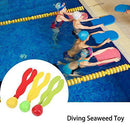 LIKJ Diving Pool Toys, Plastic Durable Colorful Kid Swimming Training Toy Funny Children Diving Toy for Practice Diving for Children